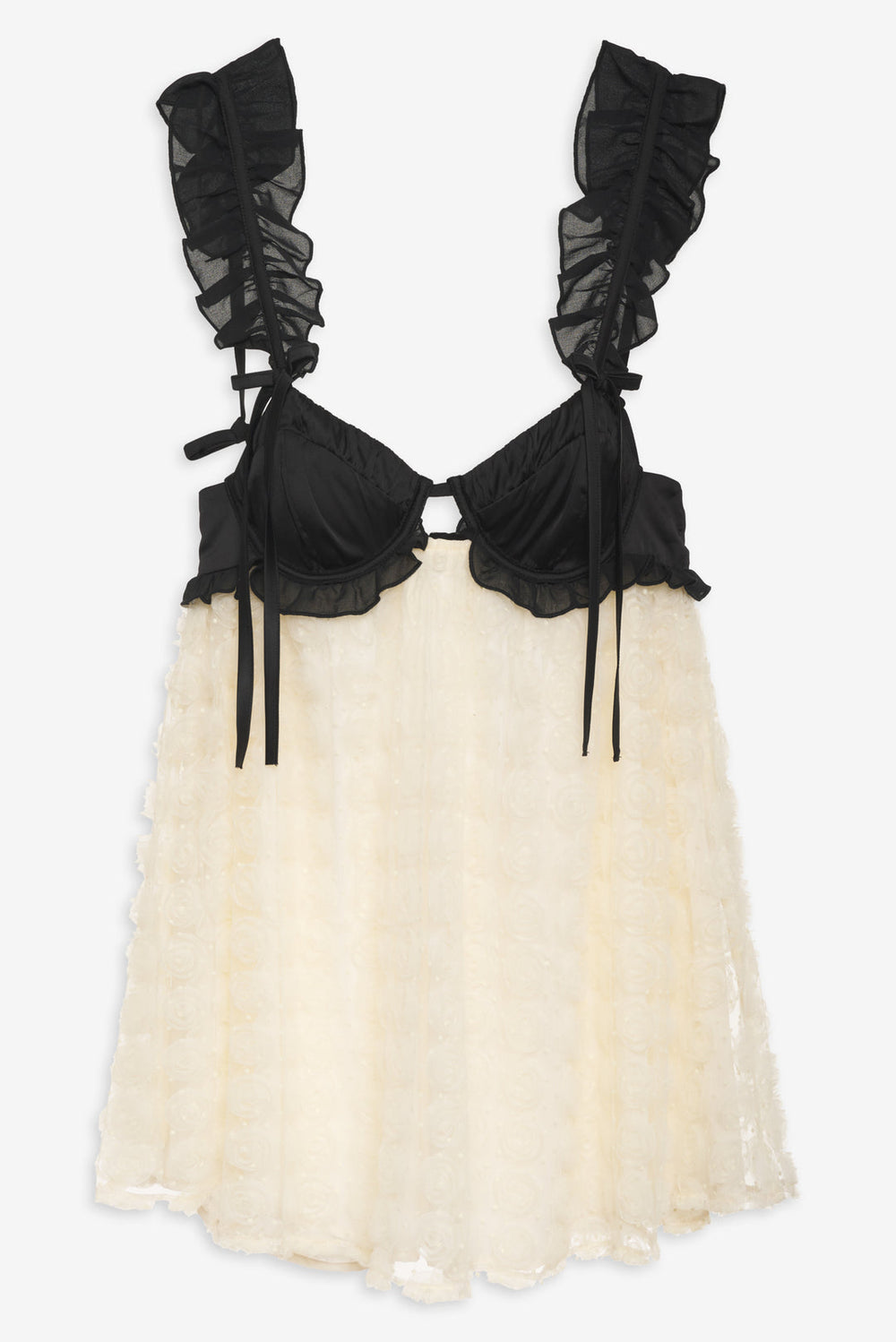 Poppy Mini Dress Ivory