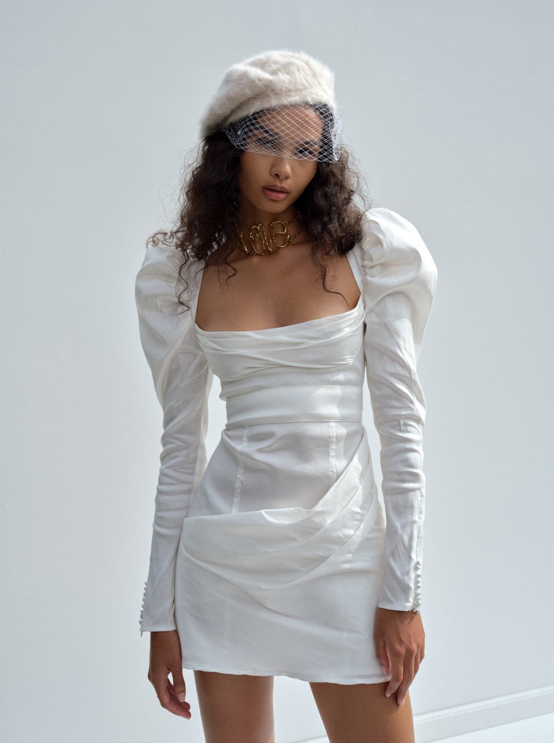 Etta Mini Dress White