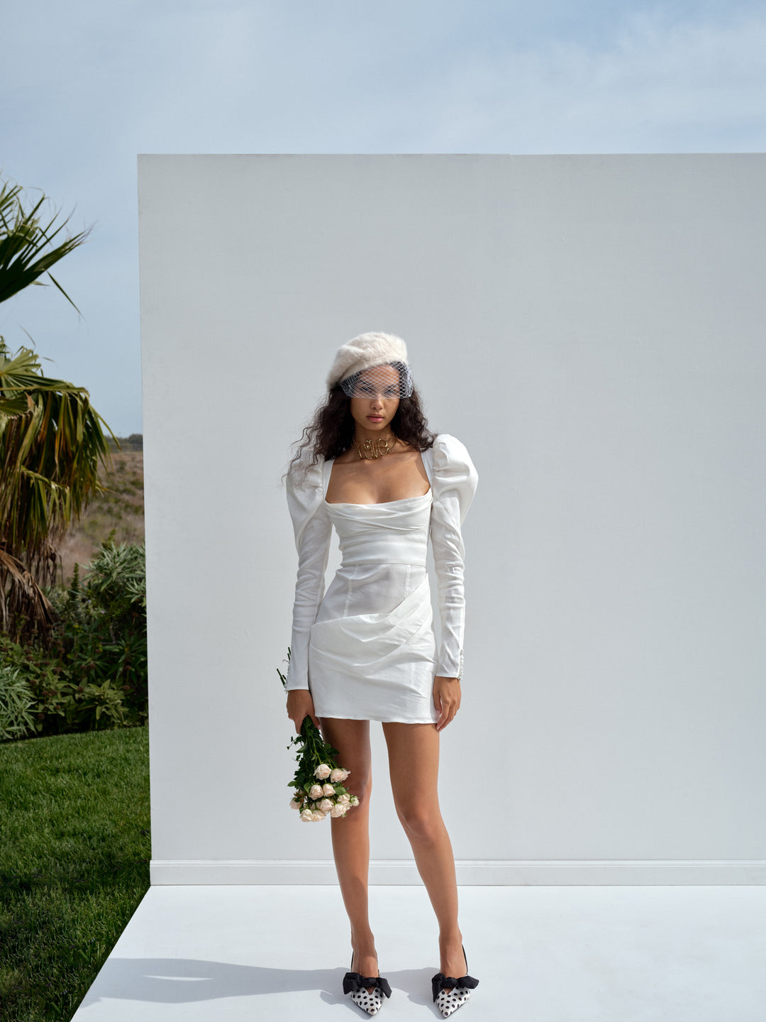 Etta Mini Dress White