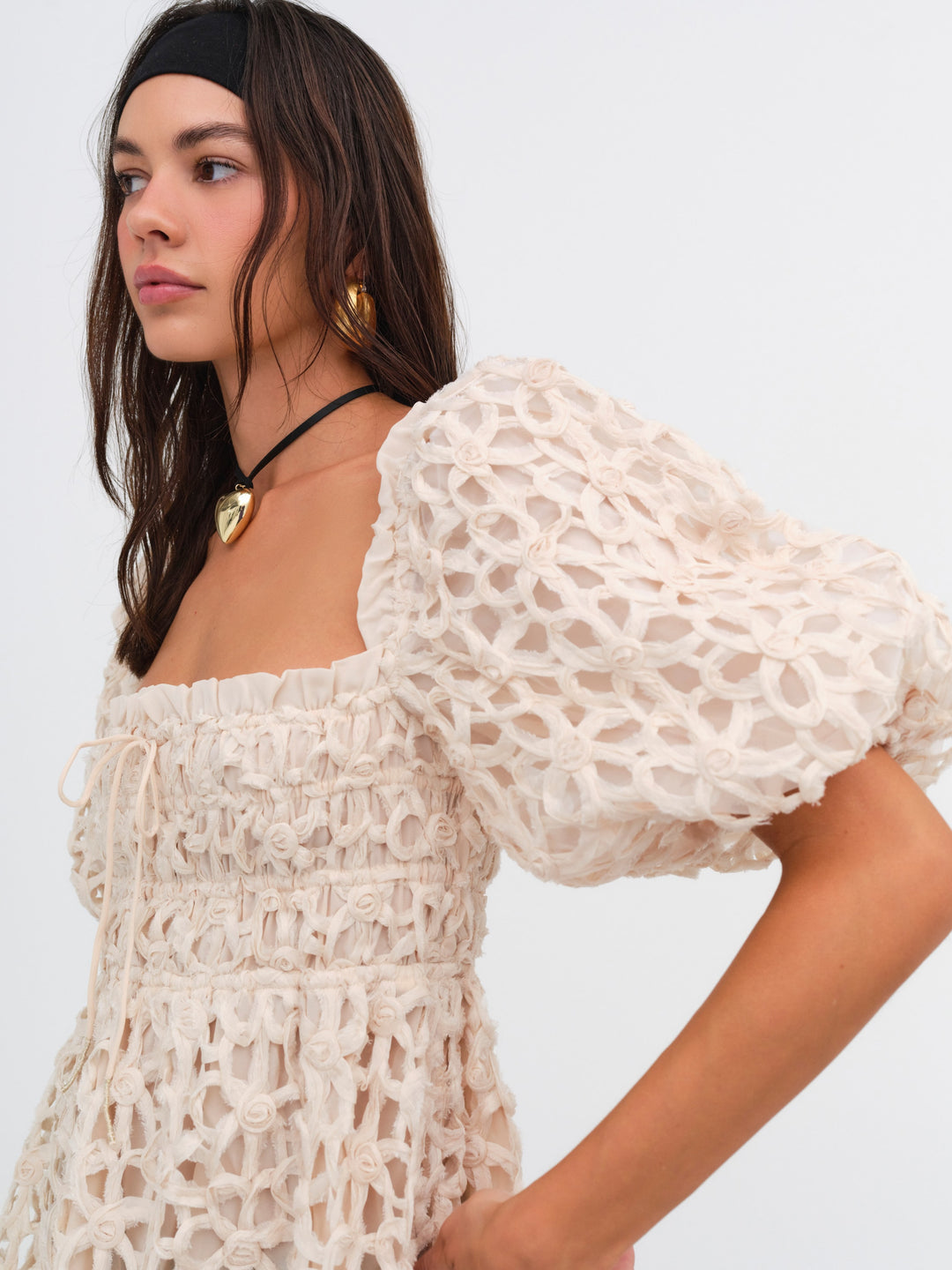 Brooke Mini Dress White