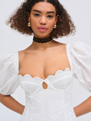 Marseille Mini Dress White