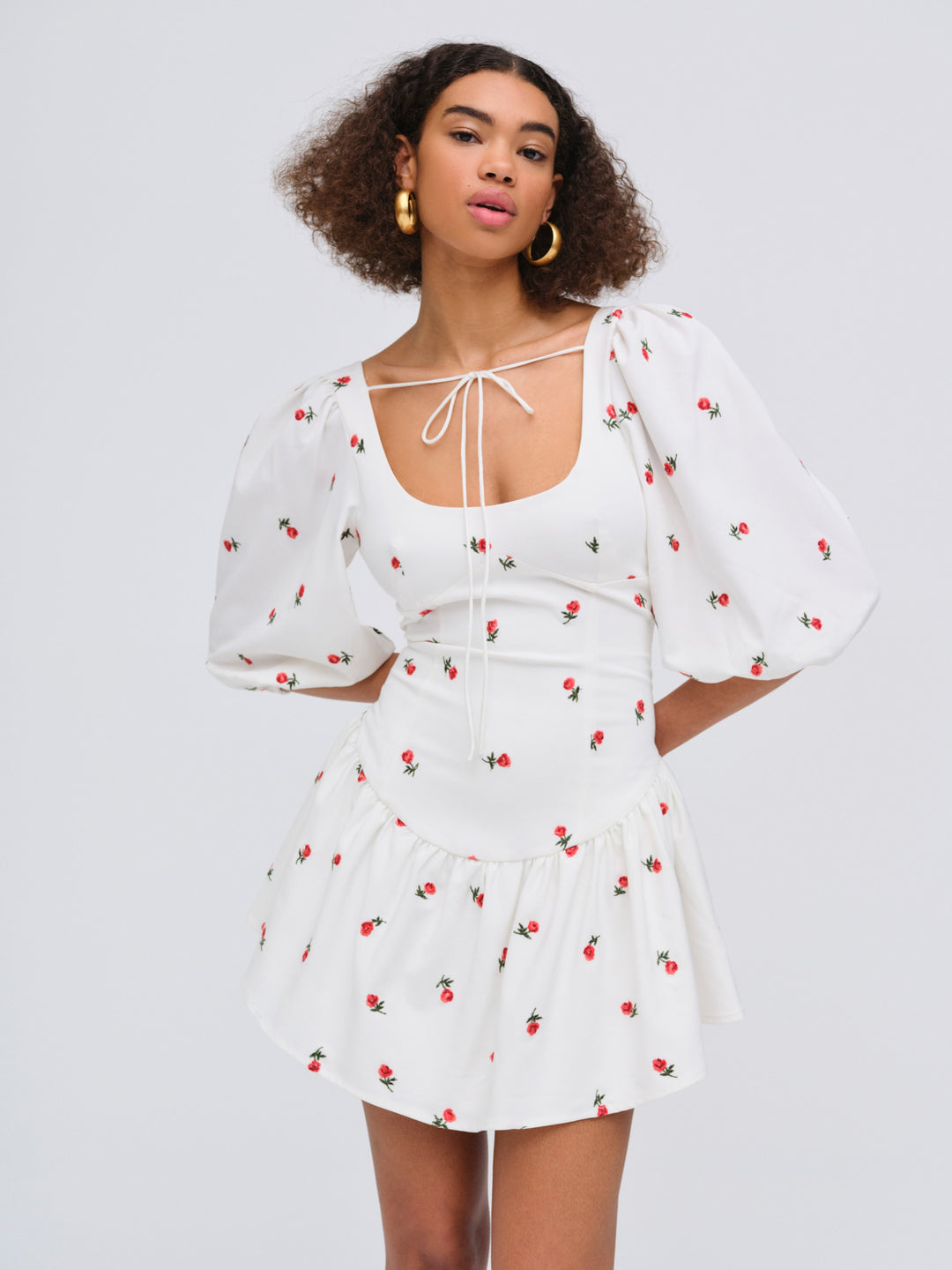 Talia Mini Dress Cream