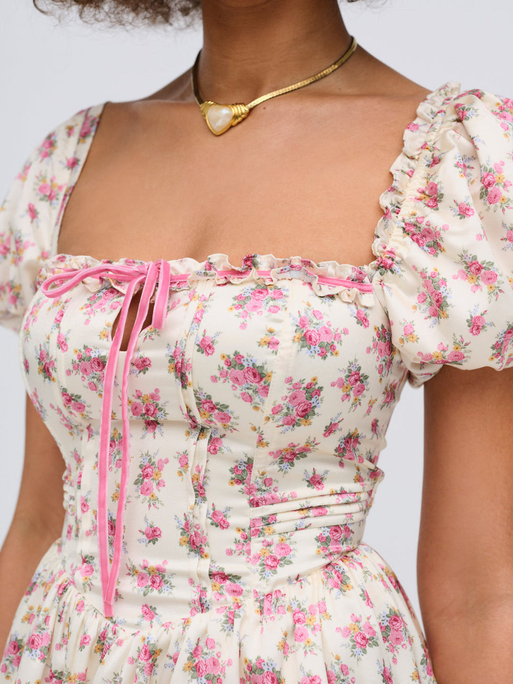 Etienne Mini Dress Pink
