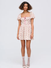 Etienne Mini Dress Pink