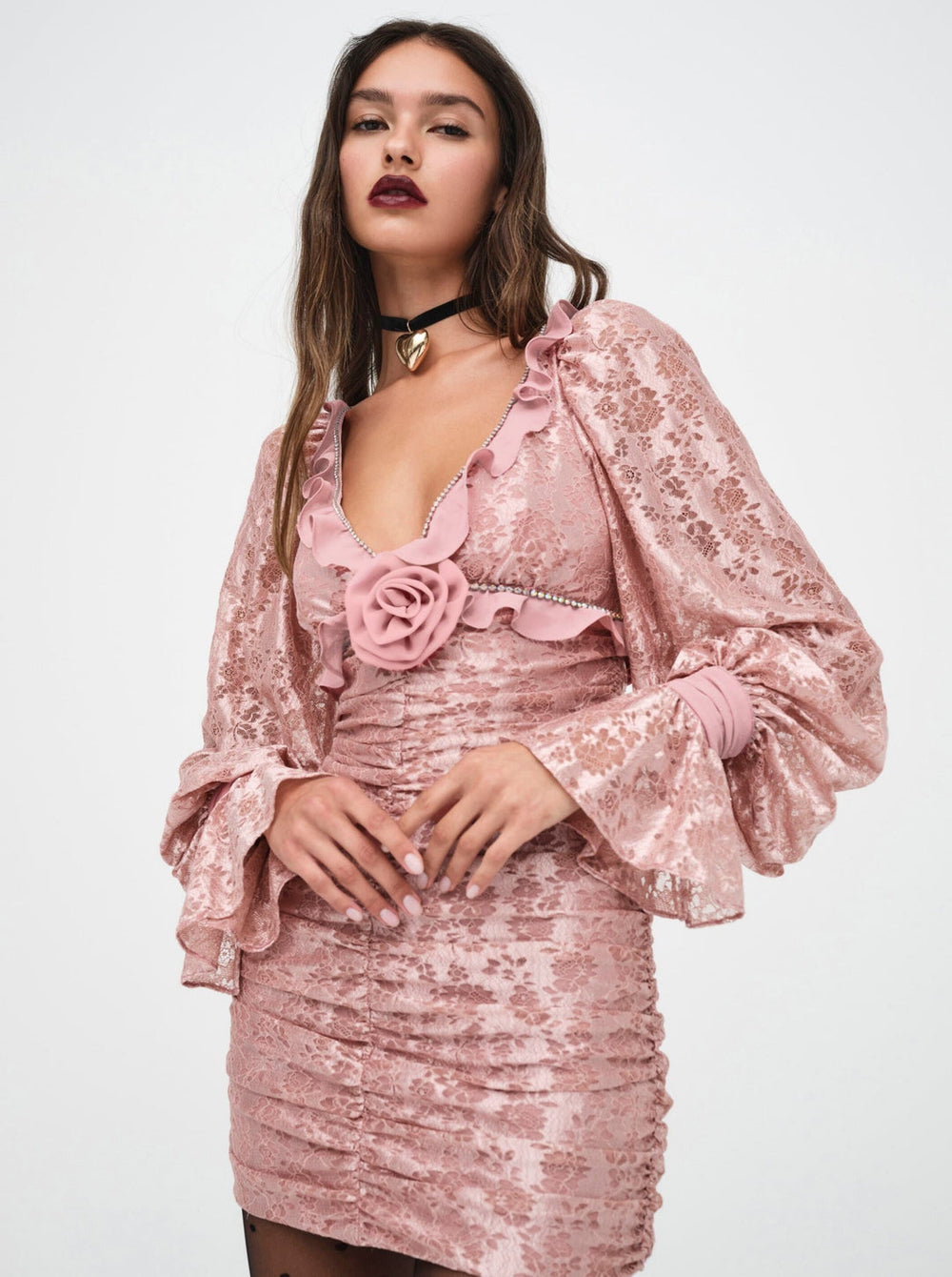 Shawn Mini Dress Pink