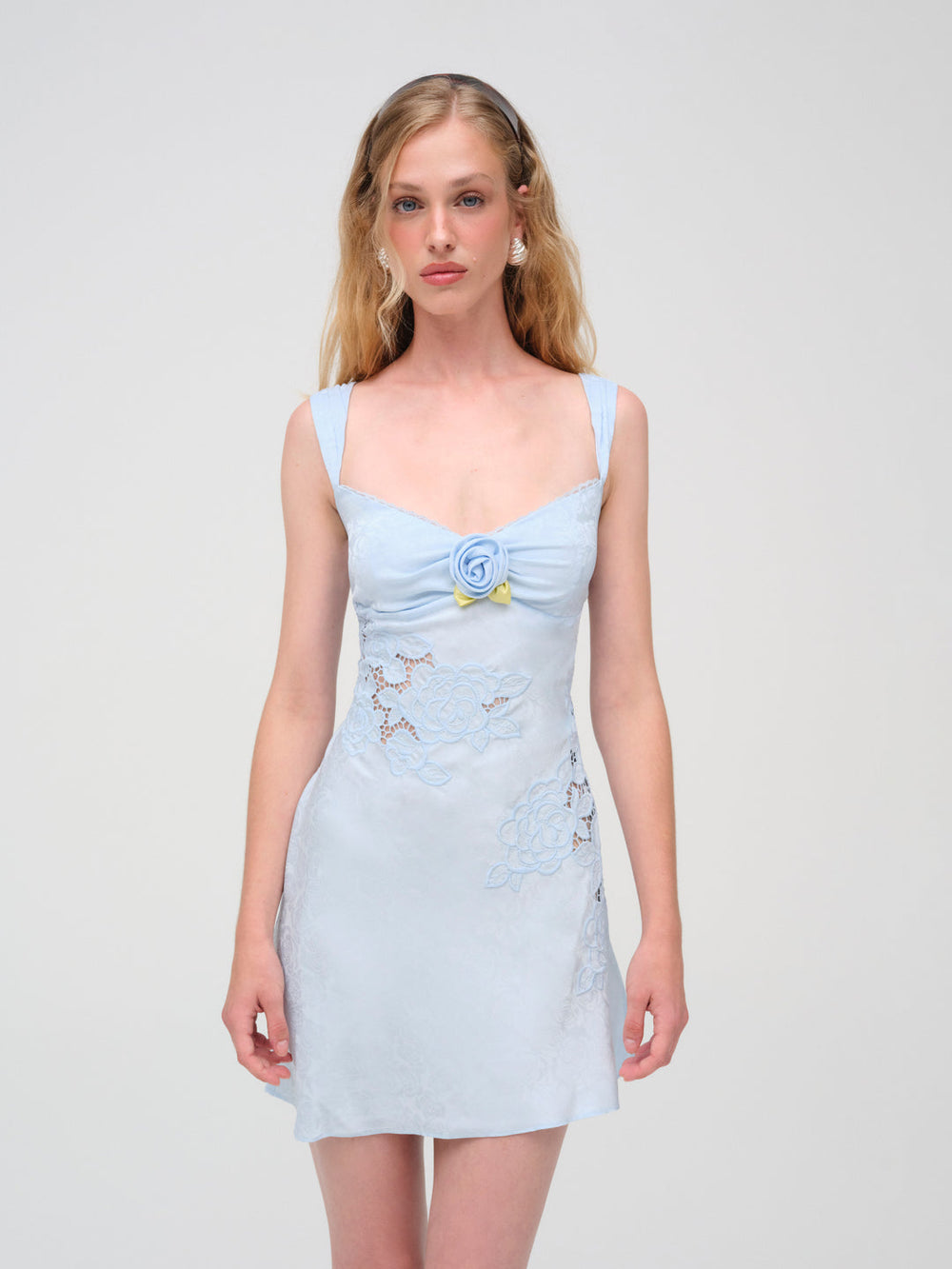 Claudia Mini Dress Blue