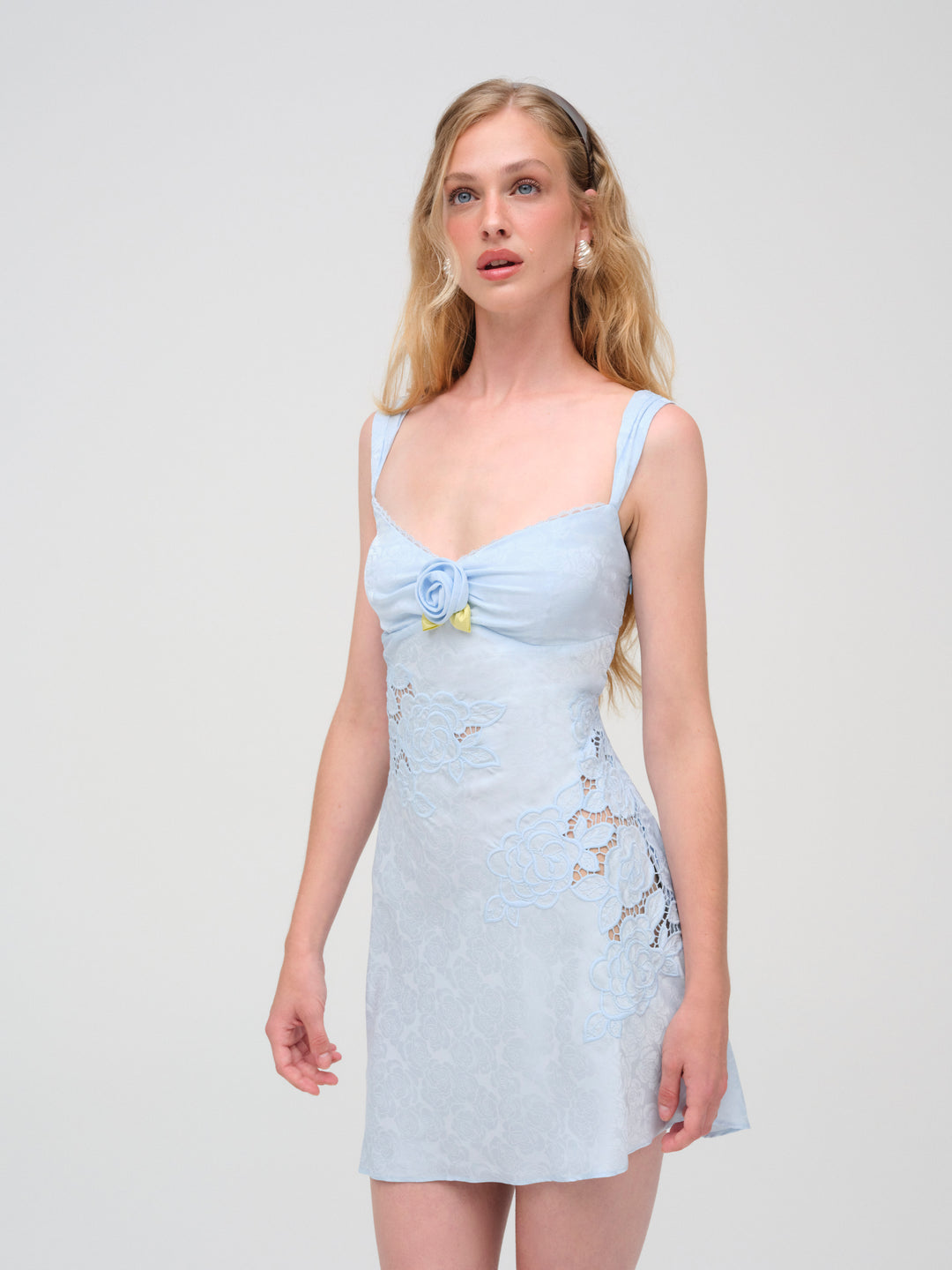 Claudia Mini Dress Blue