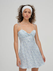 Adira Mini Dress Blue