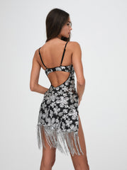 Colette Mini Dress Silver