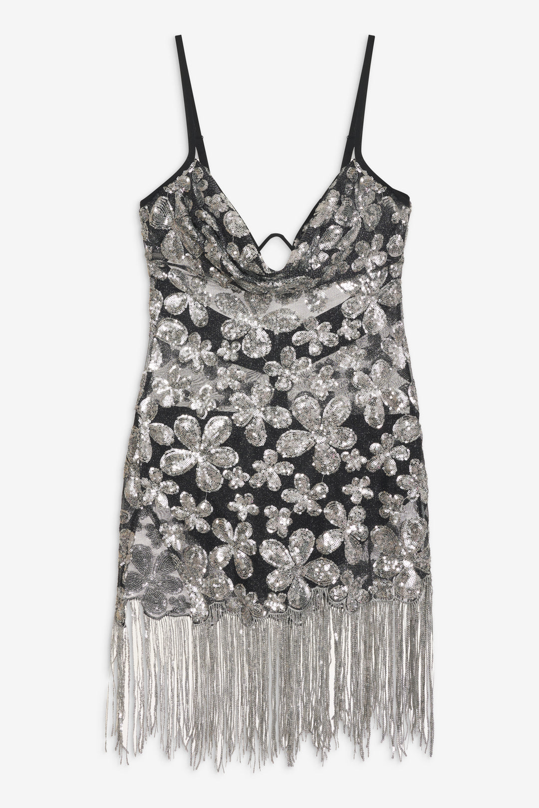 Colette Mini Dress Silver