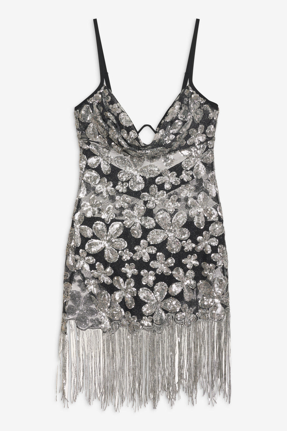 Colette Mini Dress Silver