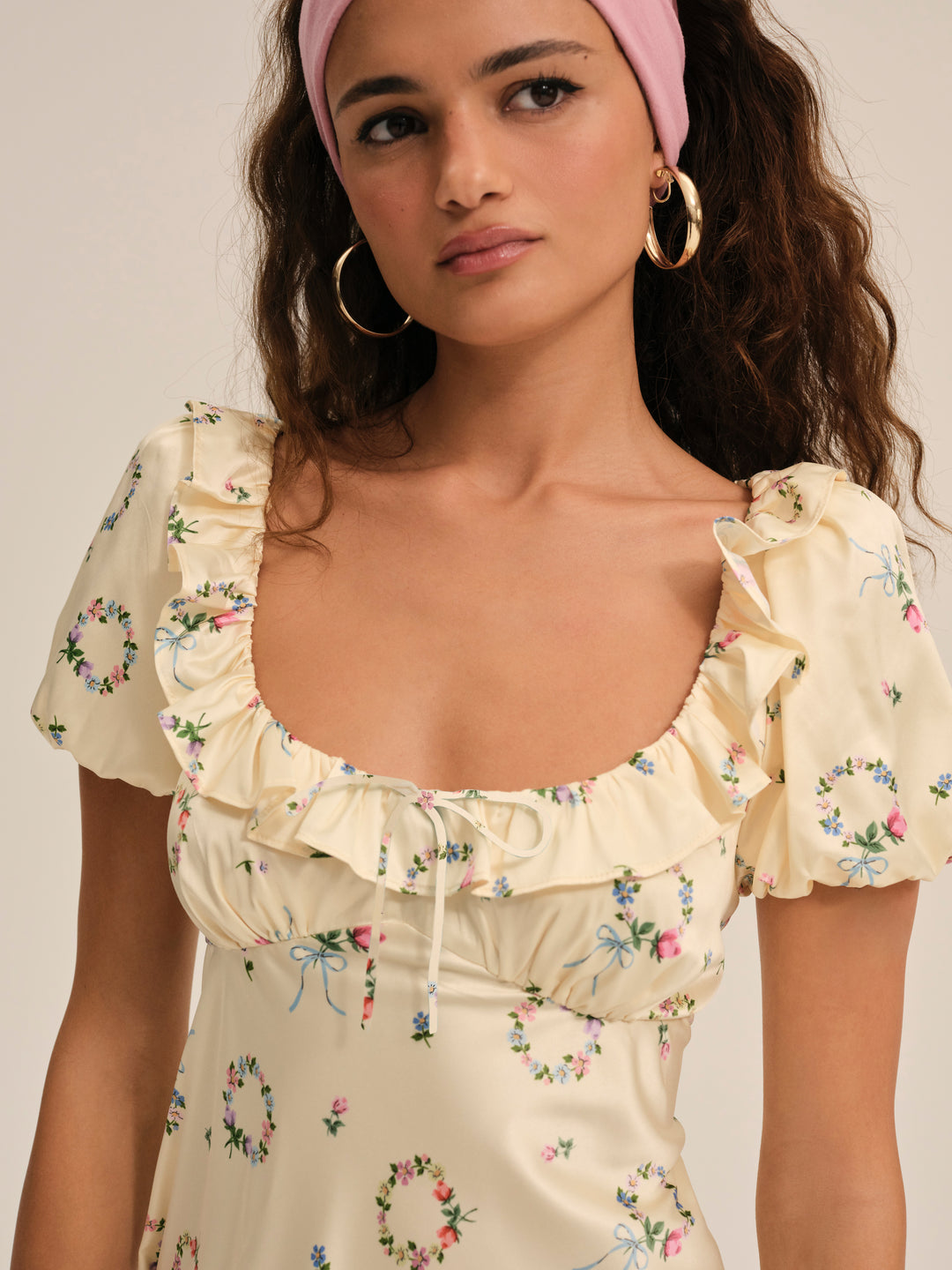 Jaida Mini Dress Yellow