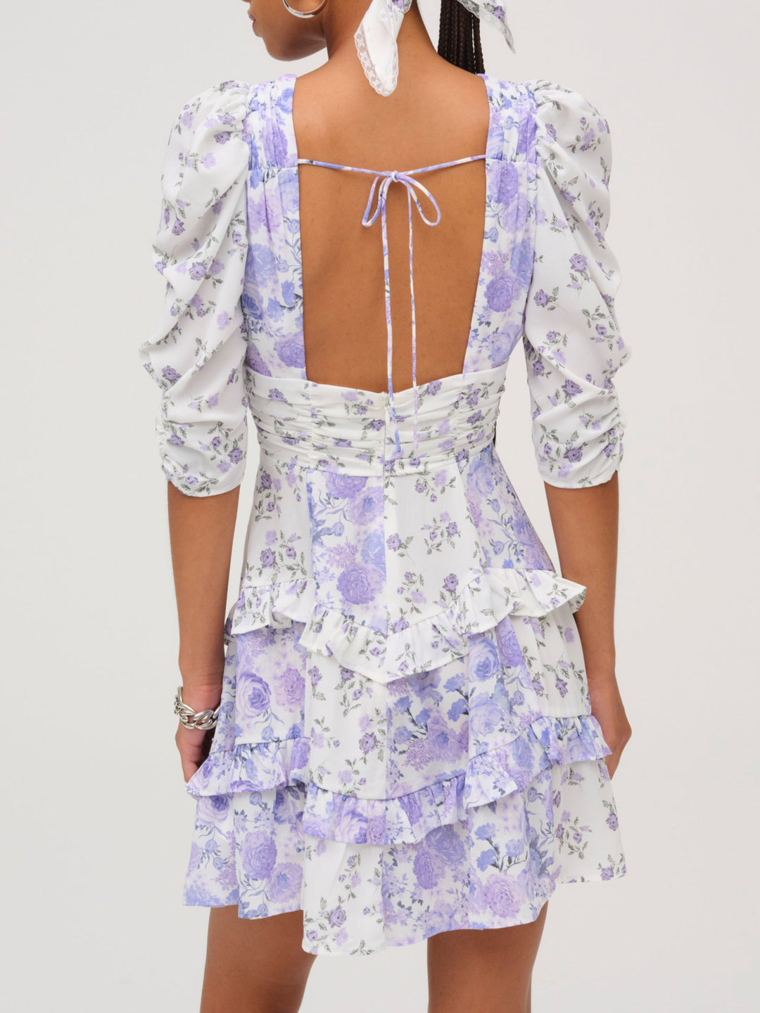 Rosalyn Mini Dress Purple
