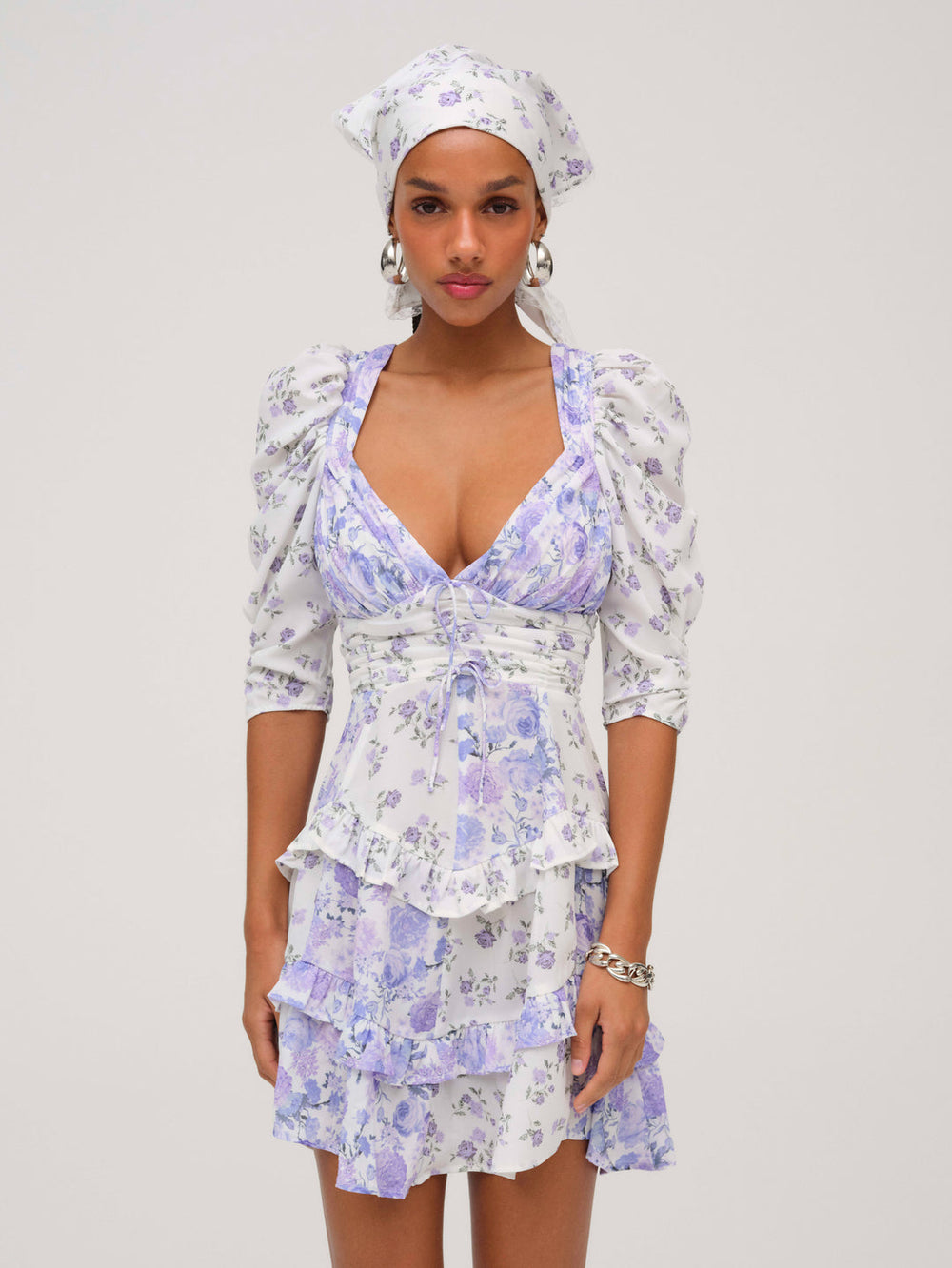 Rosalyn Mini Dress Purple