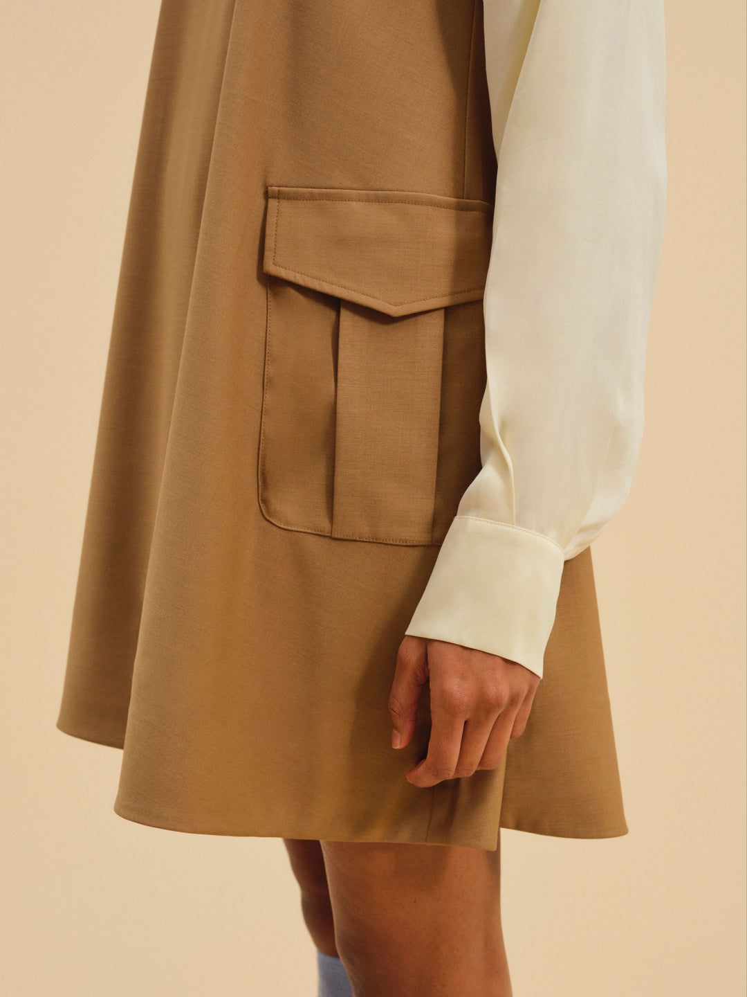 Elanah Mini Dress CAMEL