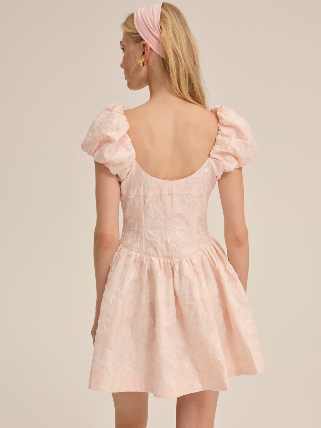 Florence Mini Dress Peach