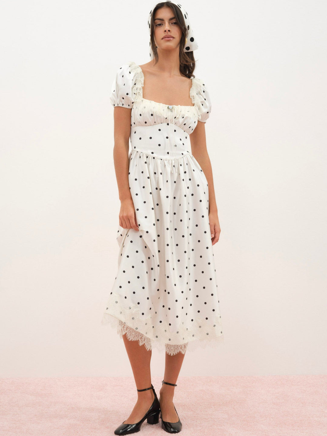 Ines Midi Dress Cream
