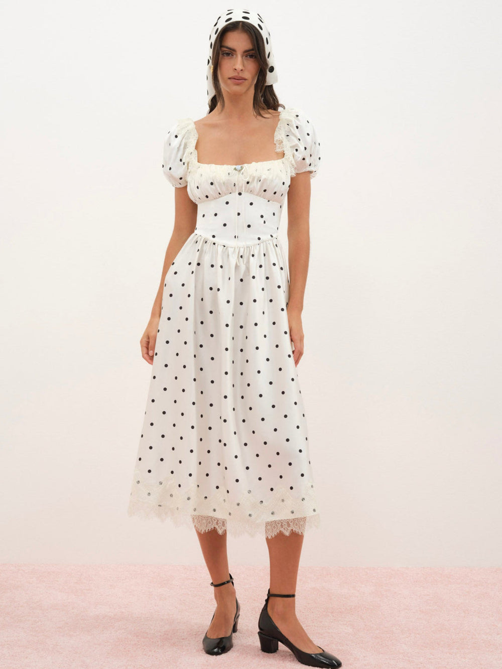 Ines Midi Dress Cream
