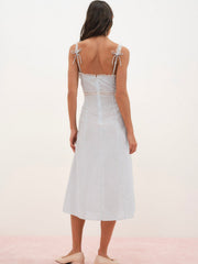 Bluebell Gingham Midi Dress Blue