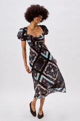 Margaret Midi Dress Black