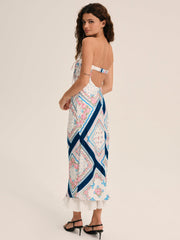 Daisy Mae Midi Dress Blue