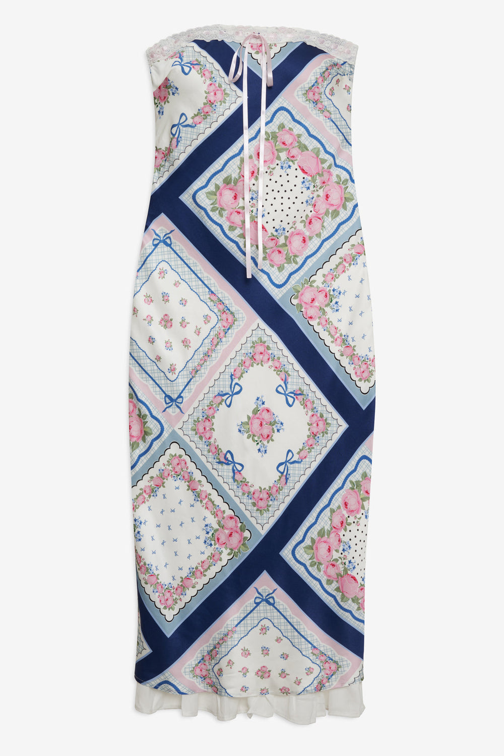 Daisy Mae Midi Dress Blue
