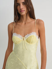 Chania Midi Dress Yellow