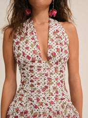 Betty Bud Maxi Dress White