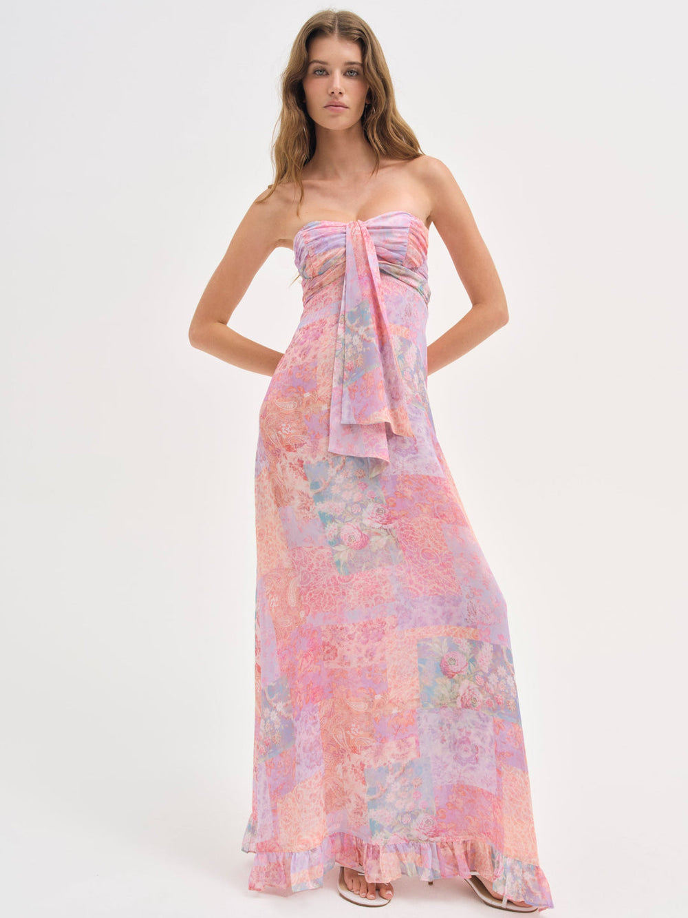 Teagan Maxi Dress Pink