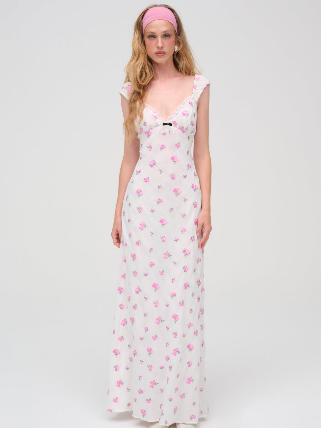 Emmaline Maxi Dress White