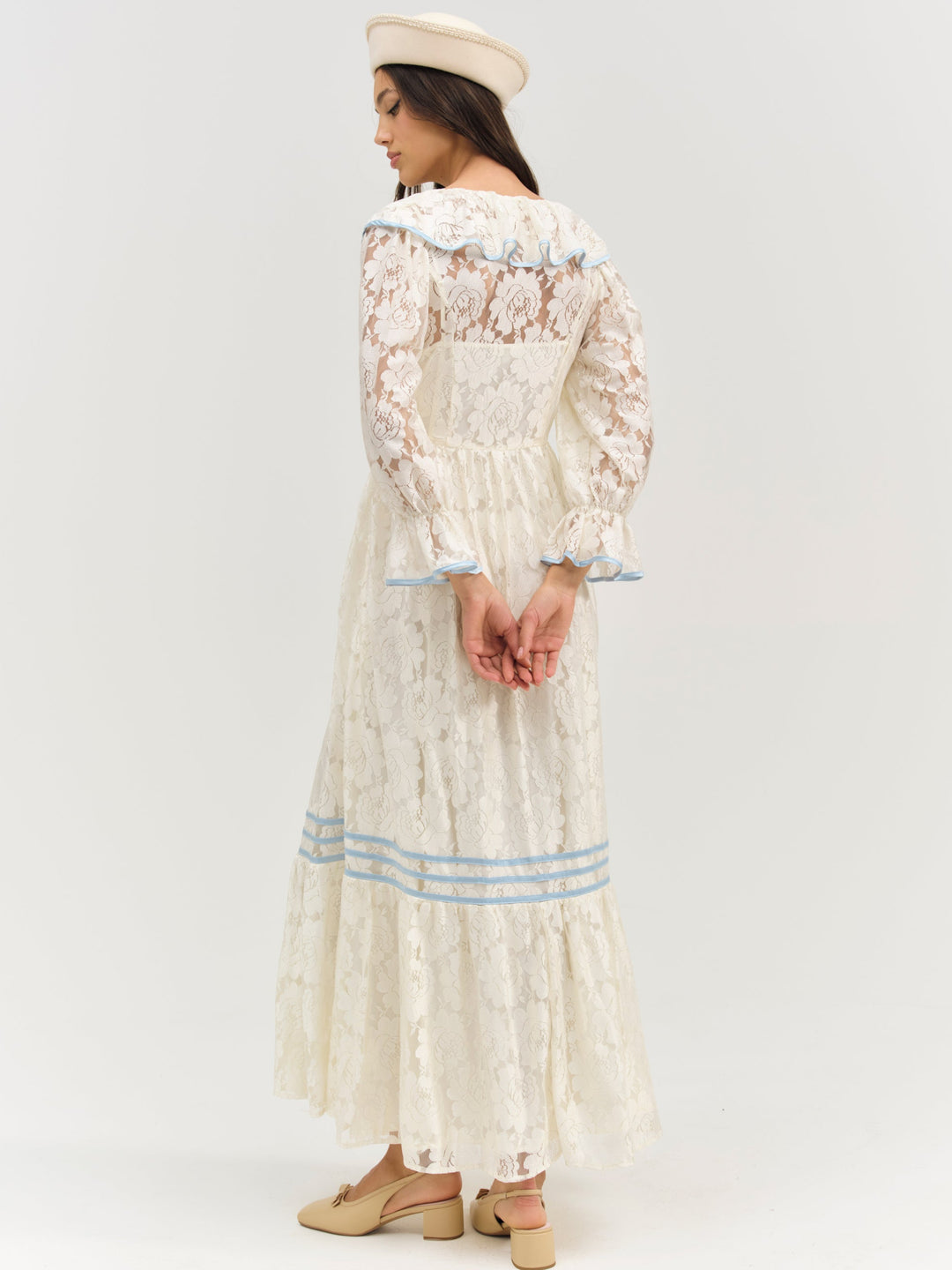 Severine Maxi Dress Cream