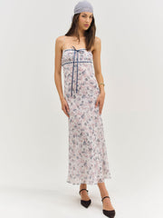 Midsummer Midi Dress White