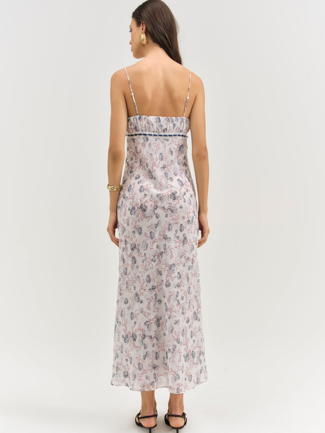 Midsummer Midi Dress White