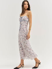 Midsummer Midi Dress White