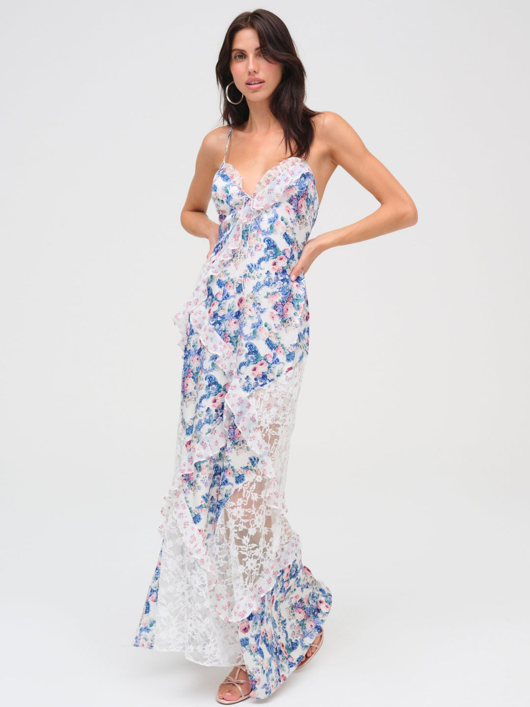 Josalyn Maxi Dress Blue