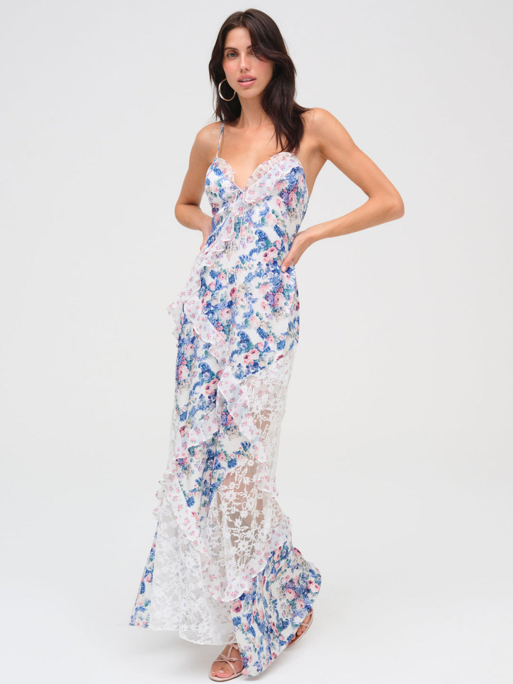 Josalyn Maxi Dress Blue