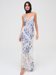 Josalyn Maxi Dress Blue