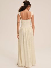Erika Bustier Maxi Dress Natural