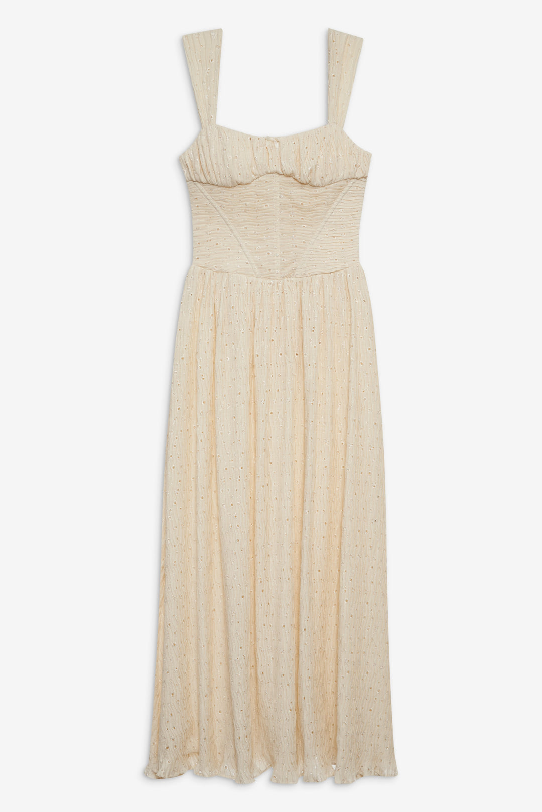 Erika Bustier Maxi Dress Natural