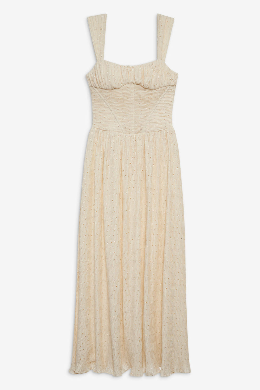 Erika Bustier Maxi Dress Natural