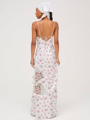 Josalyn Maxi Dress White