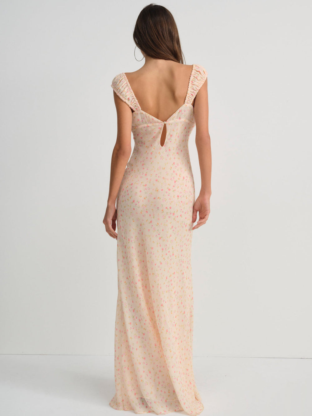 Emmaline Maxi Dress Peach