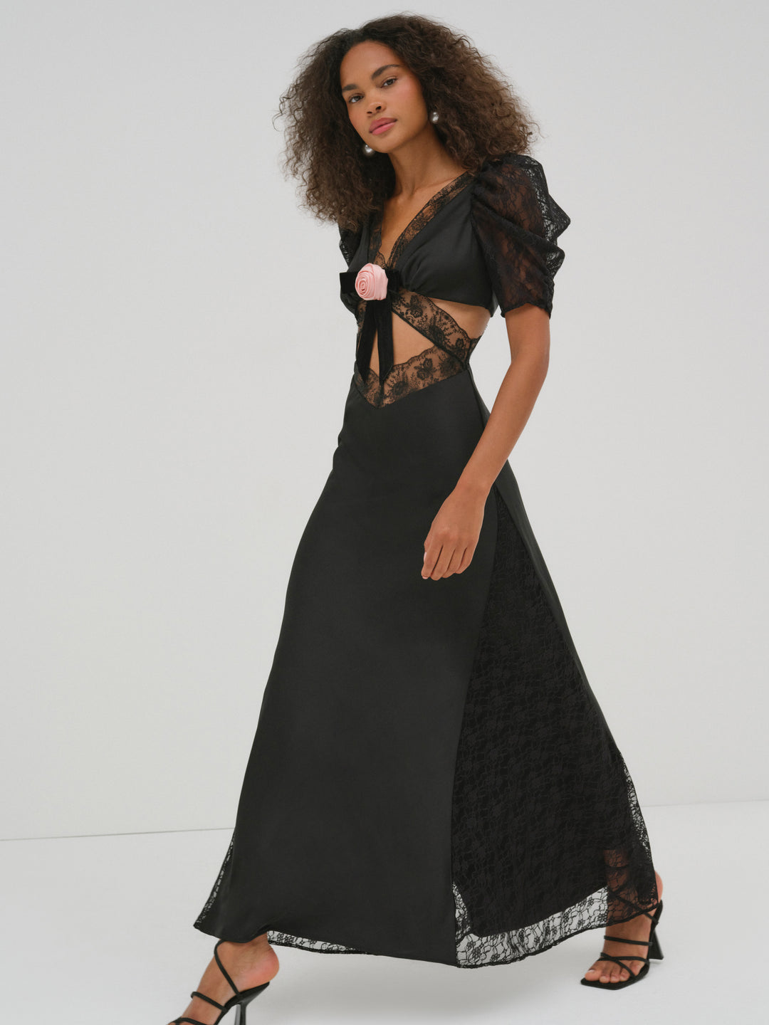 Corinne Maxi Dress Black
