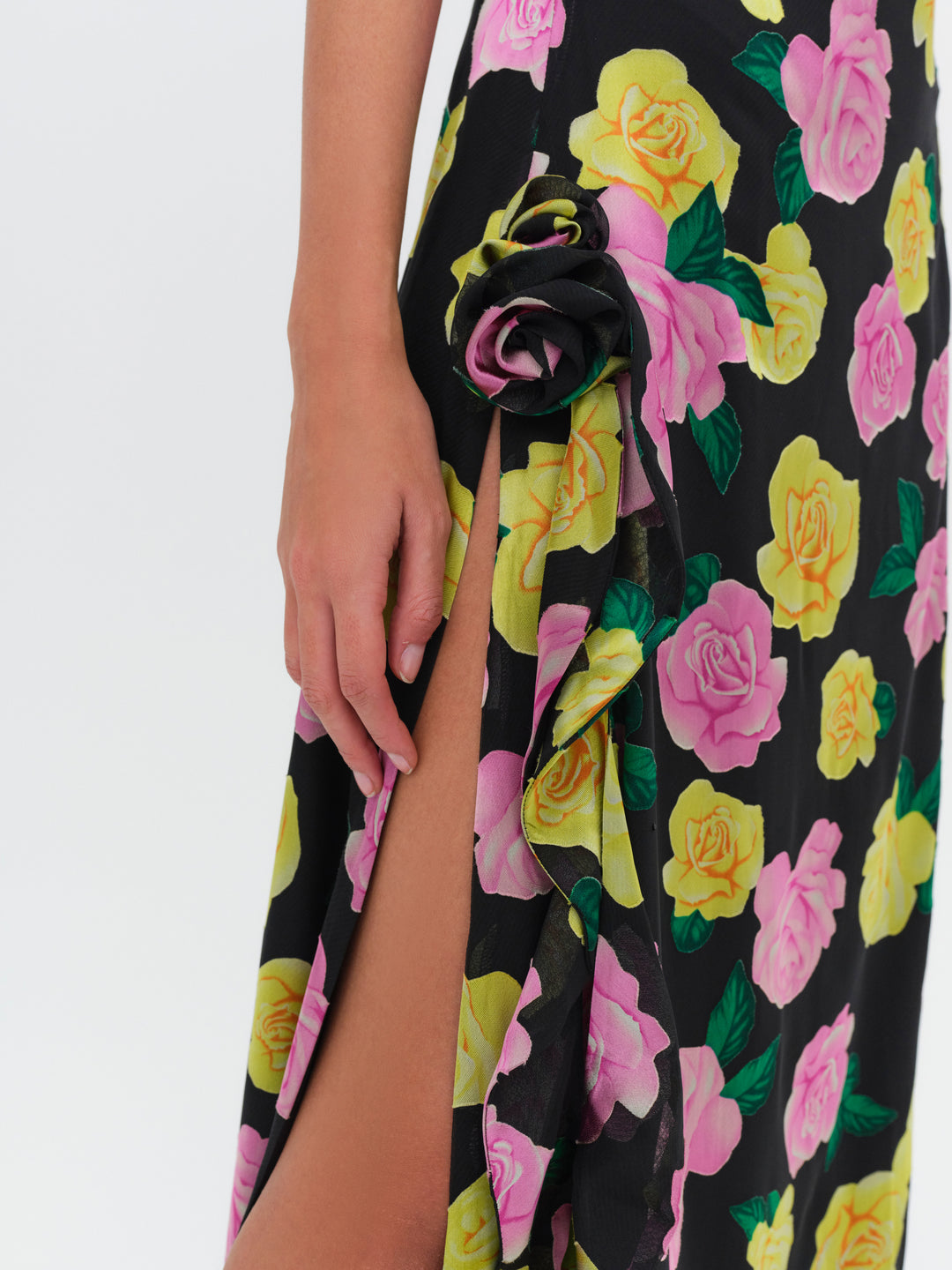Madison Strapless Maxi Dress Black