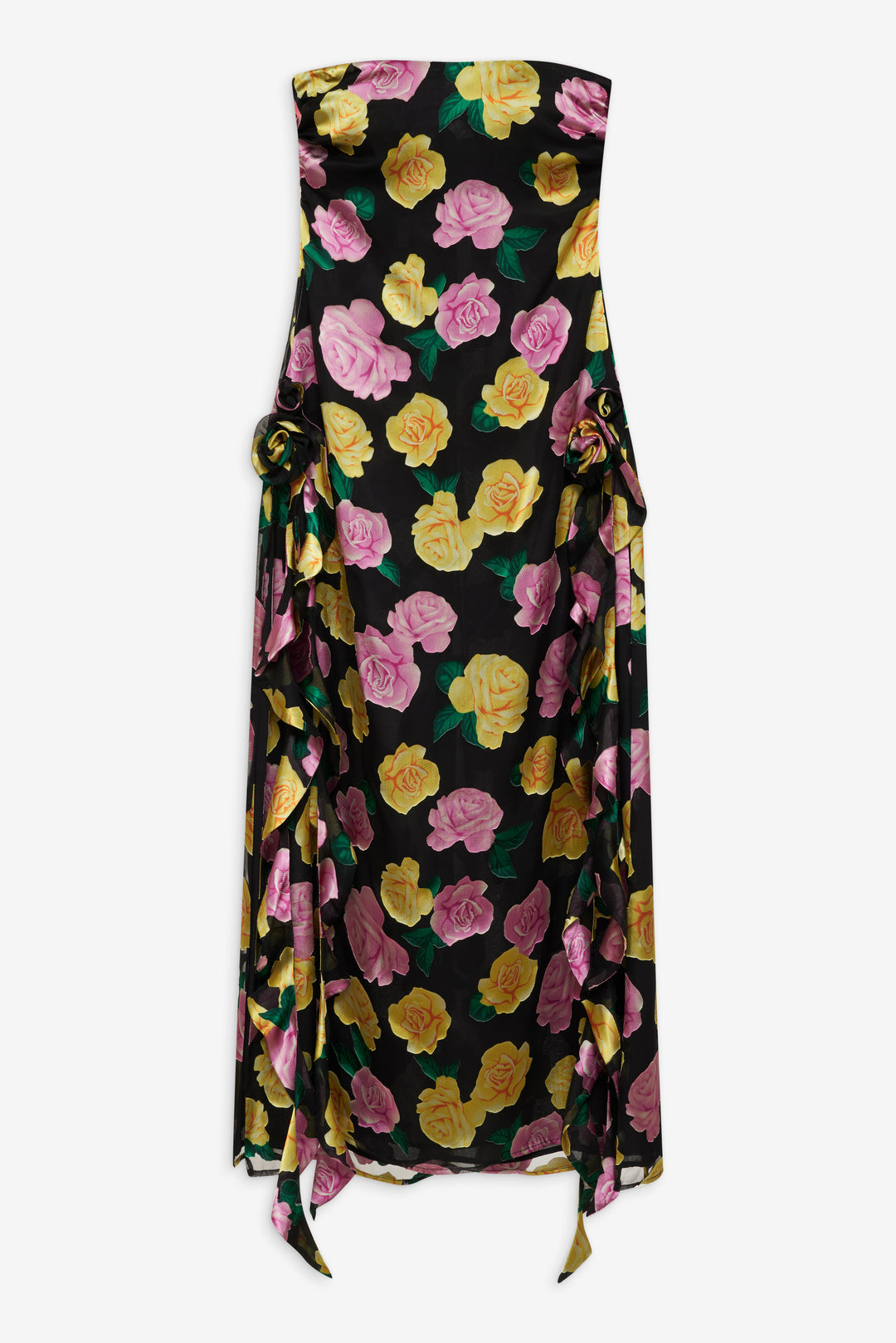 Madison Strapless Maxi Dress Black