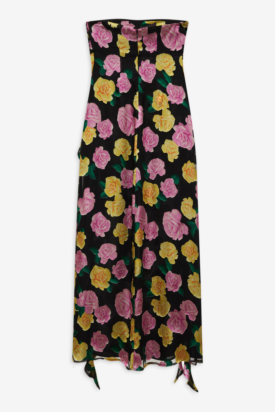 Madison Strapless Maxi Dress Black